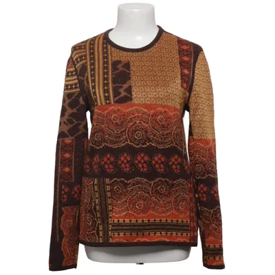 Trui (Bruin, Oranje, Geel) van Zorbe Acryl, Viscose, Wol