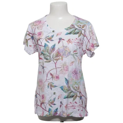 Top (White, Multicolored) from MXO Polyester, Viscose