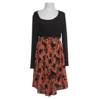 Klänning (Svart, Orange, Flerfärgad) från Shein Curve Polyester