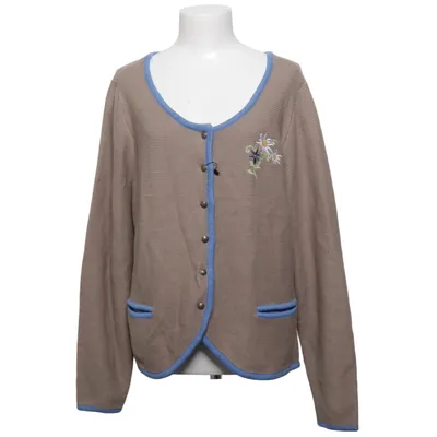Cardigan (Brun, Blå) fra BPC Bonprix Collection Akryl, Bomuld