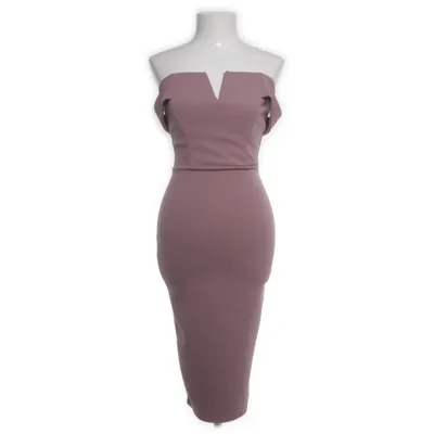 Klänning (Lila) från Boohoo Night Elastan, Polyester