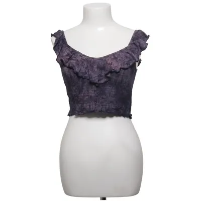 Crop top (Purple, Pink, Multicolored) from Soft & Sexy American Eagle Elastane, Viscose
