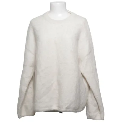 Strickpullover (Weiß) von H&M Edition Elasthan, Mohair, Polyamid, Wolle