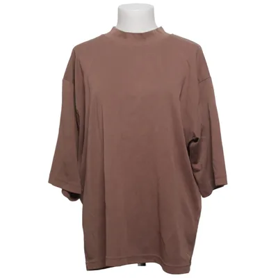 T-shirt (Brun) från Uniqlo U Bomull, Återvunnen polyester