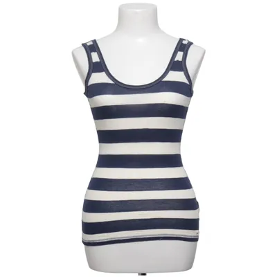 Tank Top (Blue, White) from Tommy Hilfiger Denim Polyester, Viscose