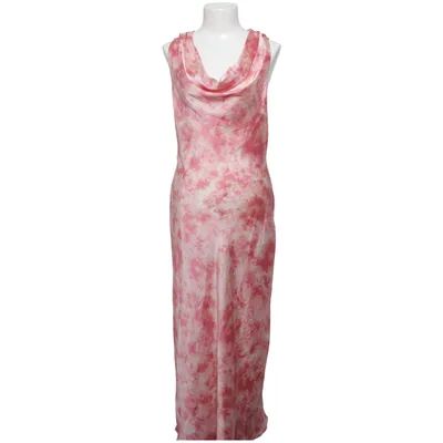 Robe longue (Rose, Blanc, Multicolore) de Zara Polyester