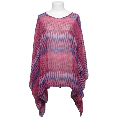 Poncho (Rose, Bleu, Multicolore) de OPL Polyester