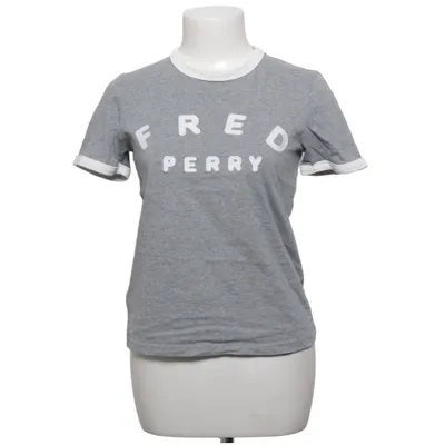 T-shirt (Gris, Blanc) de Fred Perry Sportswear Coton