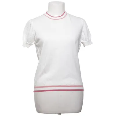 T-shirt (Blanc, Rose) de Alpha Studio Coton