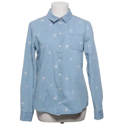 Jeansskjorte (S222SHI006B) fra Sézane Bomuld, Polyester