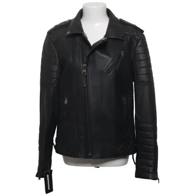 Bikerjack (Zwart) van Boda Skins Leer