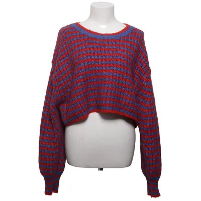 Sweater (Rød, Blå) fra Zara Akryl, Alpacauld, Polyamid
