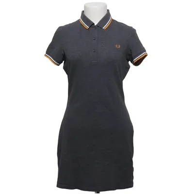 Pikéklänning (Grå) från Fred Perry Bomull, Elastan