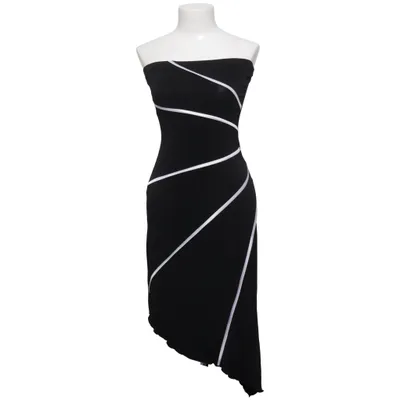 Dress (Black, White) from Night Queen Elastane, Polyester