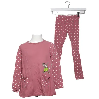 Pyjamas (Rosa, Vit) från Pettson och Findus Bomull, Elastan