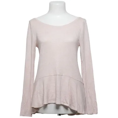 Langærmet t-shirt (Beige) fra Hollister Elastan, Polyester, Viscose