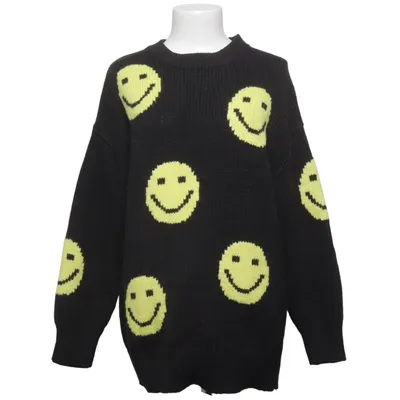 Sweater (Black, Yellow) from FB Sister Knitwear Acrylic, Polyamide, Polyester