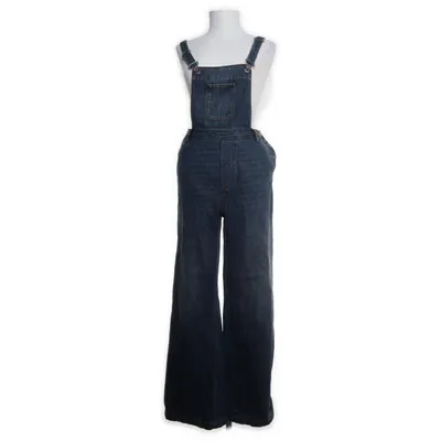 Tuinbroek (Blauw) van Bellerose Katoen
