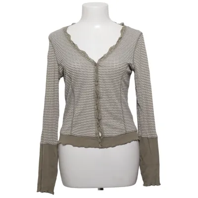 Cardigan (Groen, Wit) van Staff Katoen, Lyocell