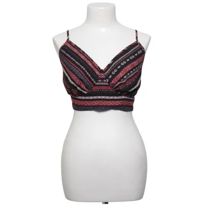 Crop top (Rouge, Noir, Multicolore) de Shein Curve Élasthane, Polyester