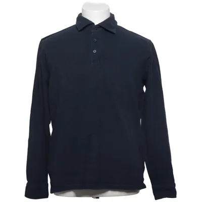 Rugby shirt (Blauw) van Dan John Katoen, Viscose