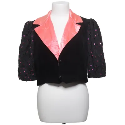 Blazer (Black, Multicolored)