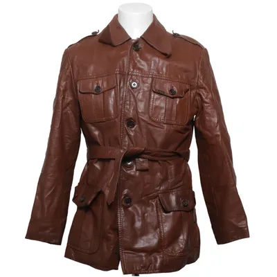 Leather jacket (Brown) from Petroff Leather
