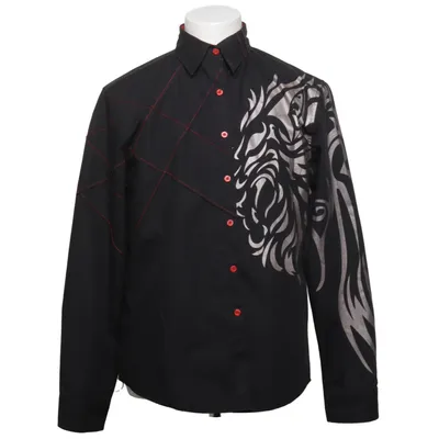 Skjorta (Svart, Röd) från Jeansian Bomull, Polyester