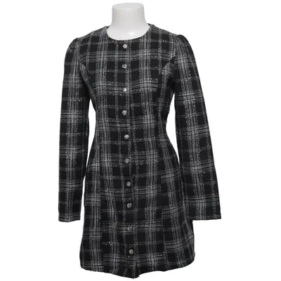 Dress (Black, White) from Rihoas Polyester