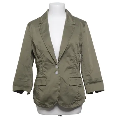 Blazer (Vert) de Summum Woman Acétate, Coton, Élasthane