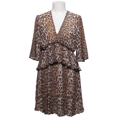 Dress (Brown, Black, Beige) from Ganni Recycled polyester