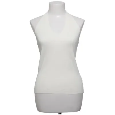 Haut dos-nu (Blanc) de Evis Coton, Élasthane, Viscose