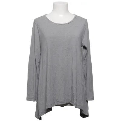 Long sleeve T-shirt (Gray, White) from Masai Elastane, Viscose