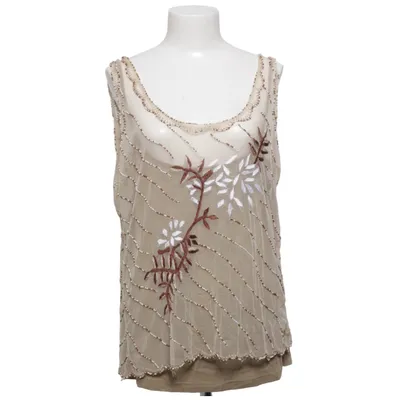 Top (Beige) van Claire.dk Elastaan, Viscose