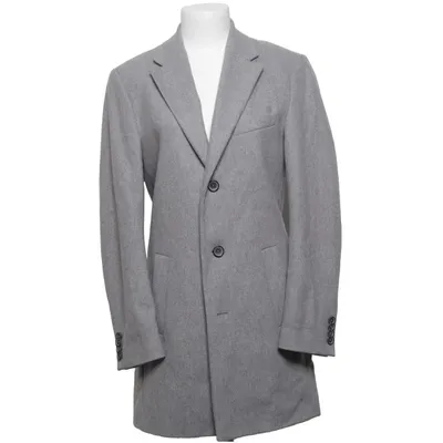 Coat (Gray) from Devred Polyamide, Polyester, Silk, Wool
