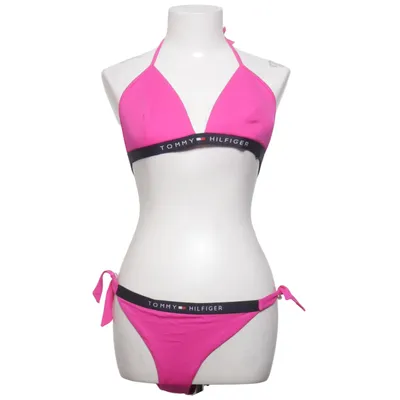 Bikini (Rose, Noir) de Tommy Hilfiger Élasthane, Polyamide