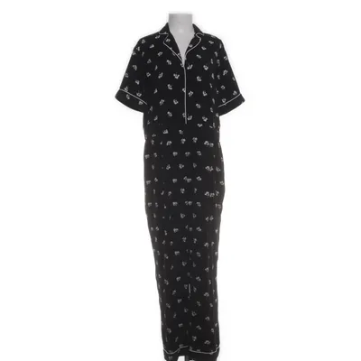 Jumpsuit (Zwart, Wit) van Warehouse Polyester