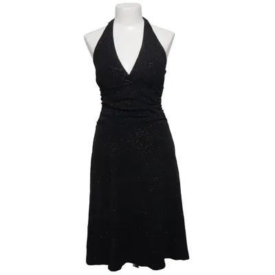 Halterneck dress (Black, Silver) from Forever 21 Elastane, Polyester