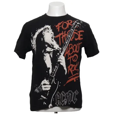 T-shirt (Noir) de Liquid Blue Coton