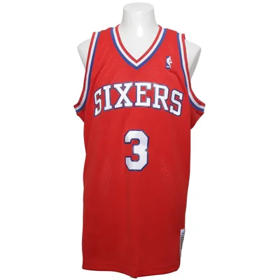 Basketball shirt (Red) from Mitchell & Ness Polyester