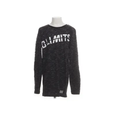 Lange mouwen shirt (Zwart, Wit) van Europe Kids Katoen, Polyester