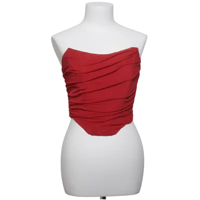 Corset (Red) from Uwantisell Elastane, Polyester