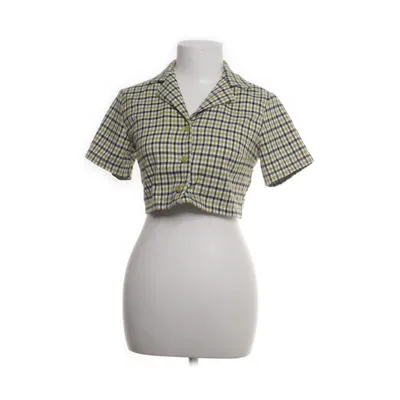 Kortärmad skjorta (Grön, Flerfärgad, Svart) från John Galt Elastan, Polyester, Viskos