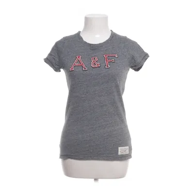T-shirt (Gray) from 1892 by Abercrombie & Fitch Cotton