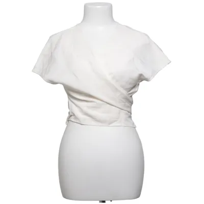 Wrap top (White) from & Other Stories Linen, Viscose