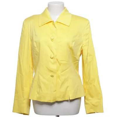 Blazer (Yellow) from Getti Cotton, Elastane