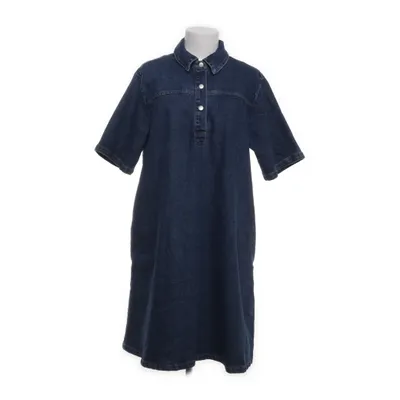 Denim jurk (Blauw) van Kaffe Katoen, Elastaan, Polyester, Viscose