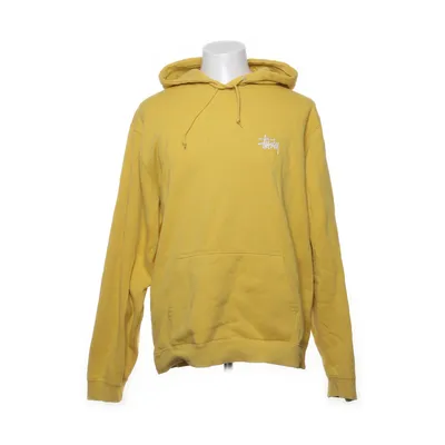 Huvtröja (Gul) från Stüssy Bomull, Polyester