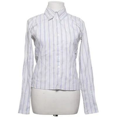 Skjorta (Vit, Blå, Brun) från GANT Woman Bomull, Polyester