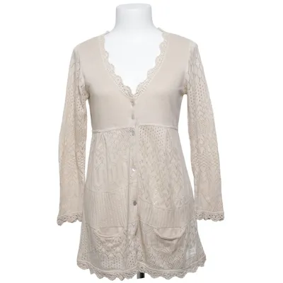 Cardigan (Beige) from Odd Molly Acrylic, Cotton